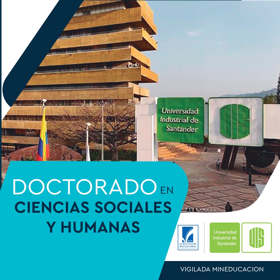 Pieza gráfica anunciando el doctorado de Ciencais sociales y humanas