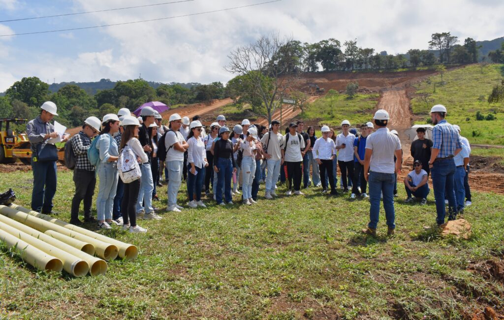 Los estudiantes de Ingeniería de la Construcción de la Sede Socorro llegan al proyecto Central Park