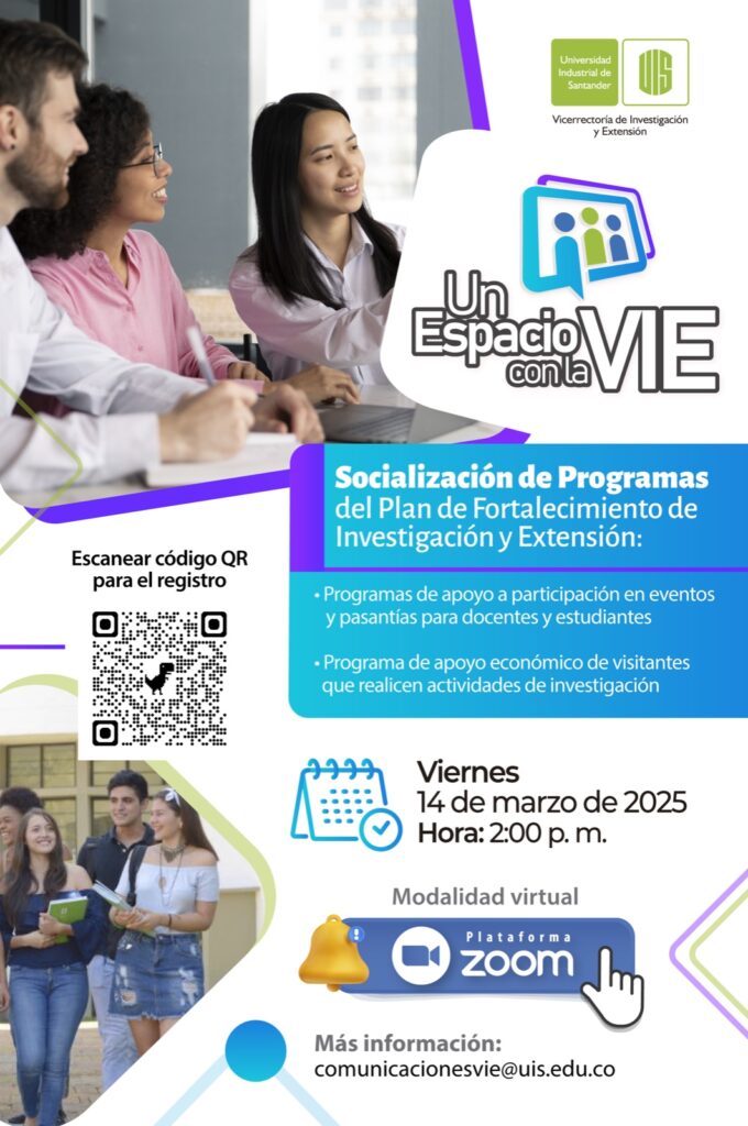 Socialización de programas de apoyo a participación en eventos