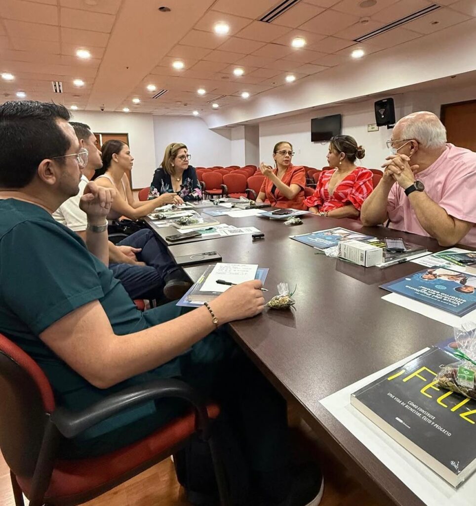 Durante la reunión de trabajo sobre vacunación VPH