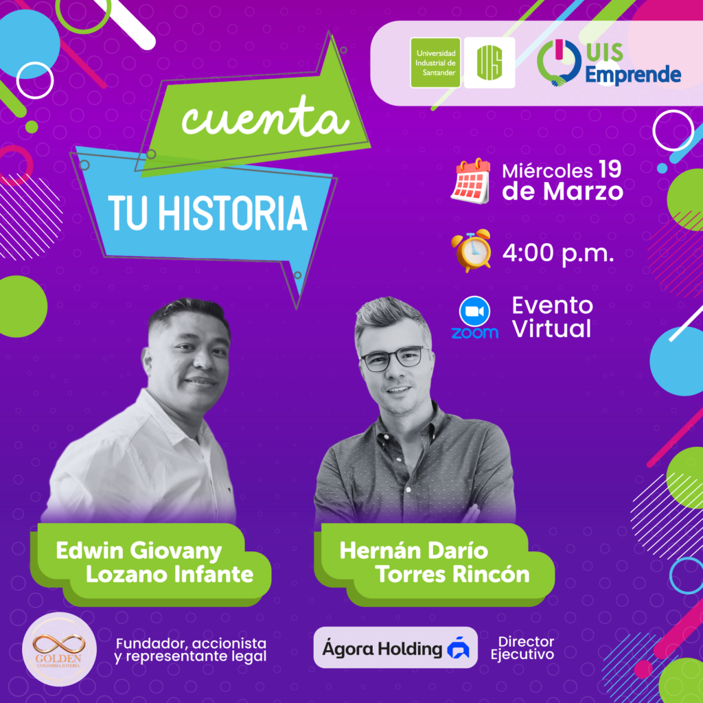 Evento Cuenta tu historia de UIS Emprende 