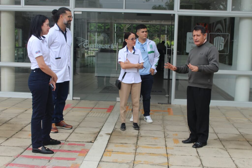 Imagen que muestra la visita de Quala al PTG