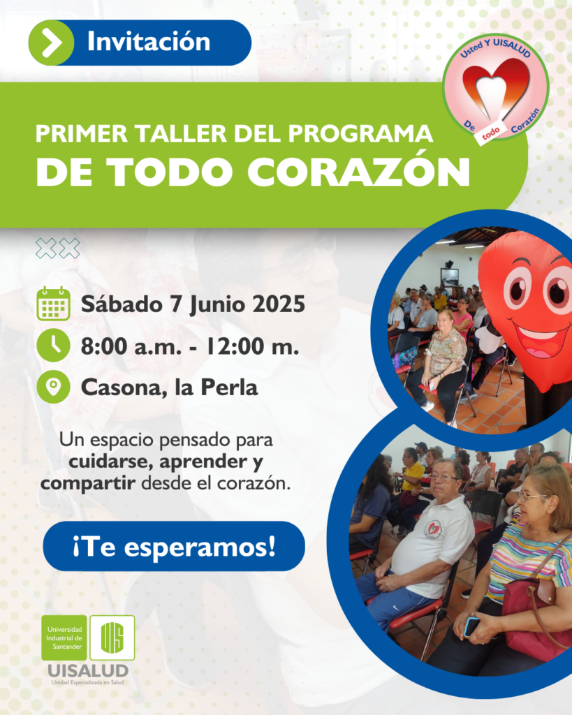Invitación participación programa de todo corazón