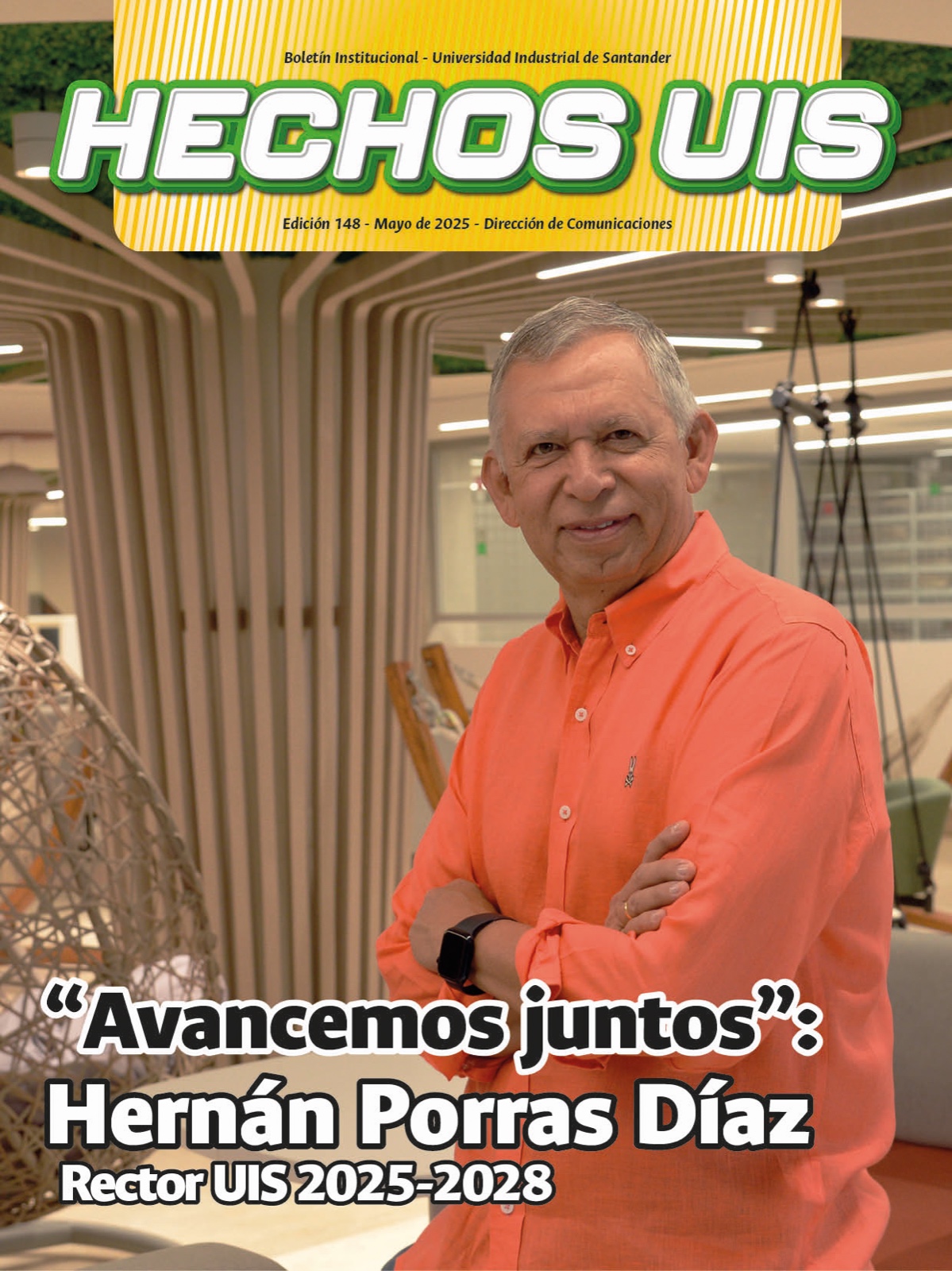 El rector Hernán Porras Díaz