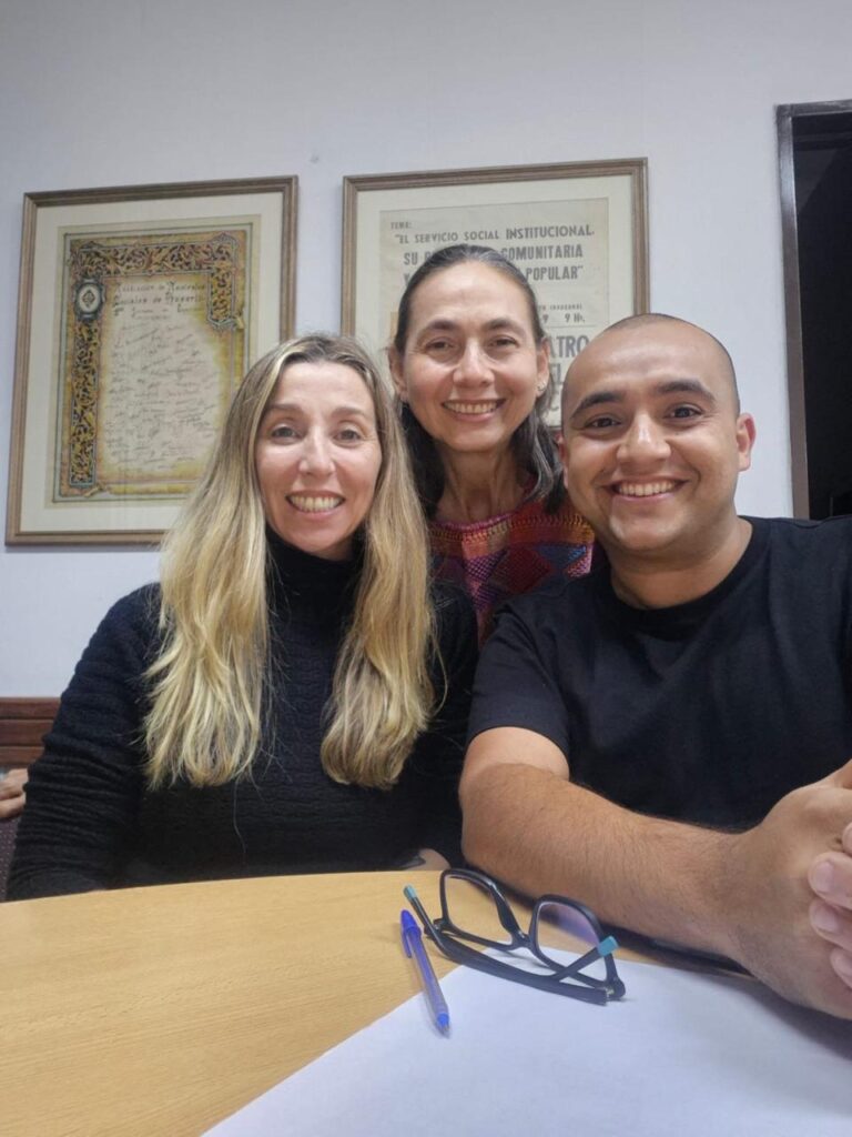 Imagen que muestra a Raquel Méndez durante su estancia posdoctoral