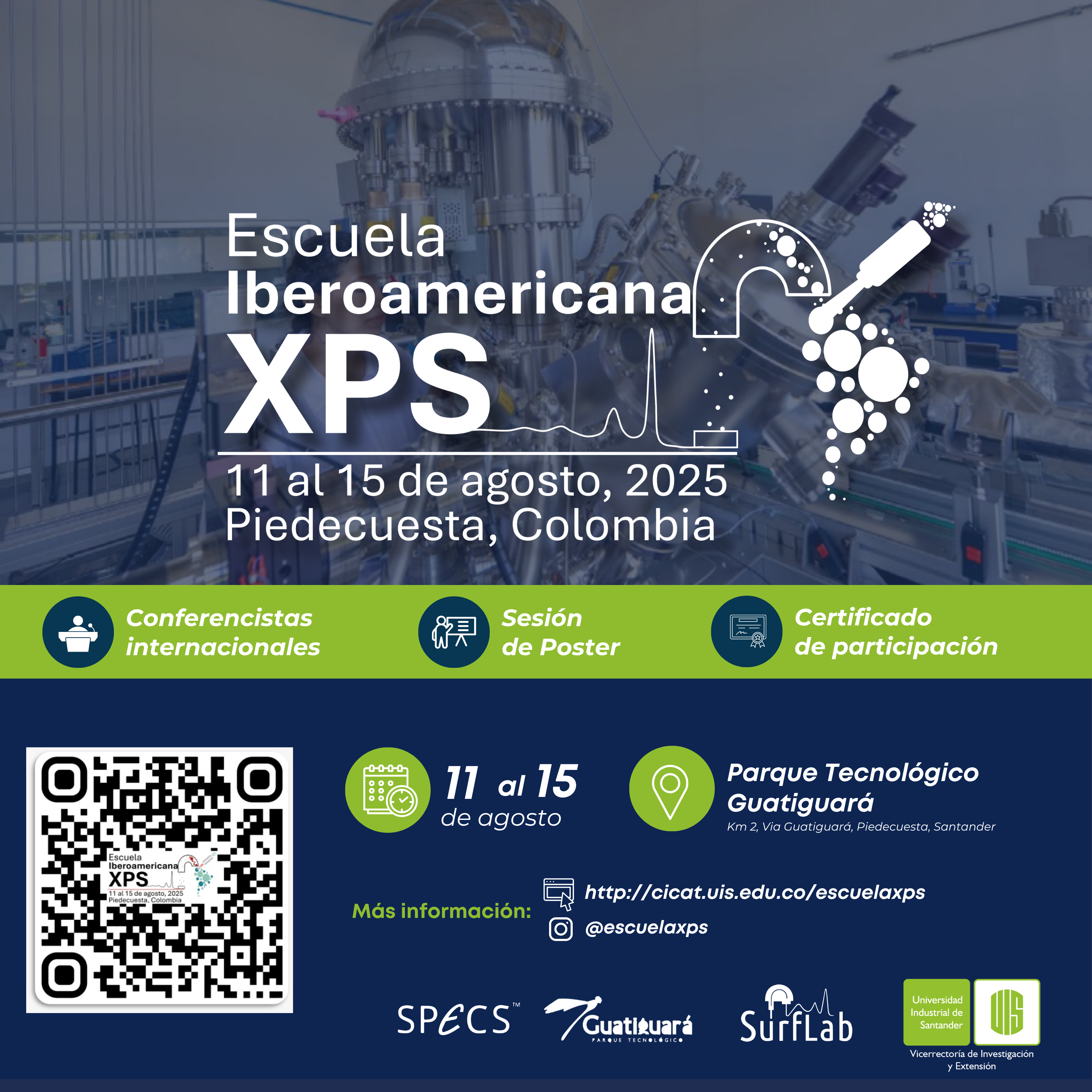 Escuela Iberoamericana de Espectroscopía Fotoelectrónica de Rayos X