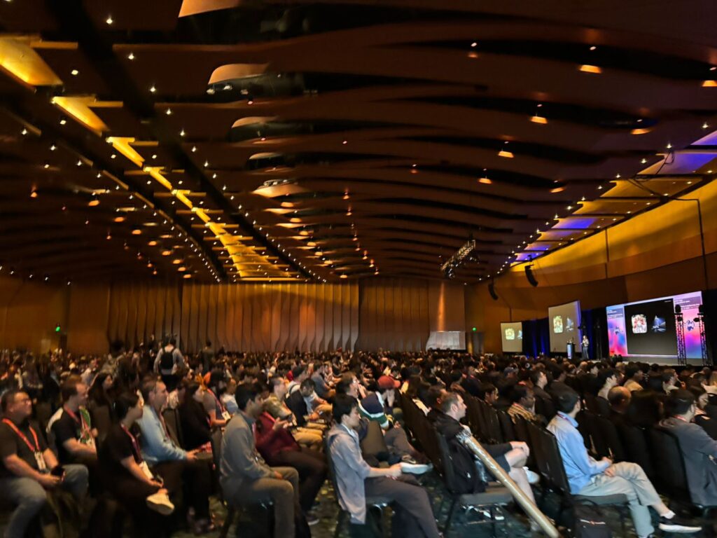 Fotografía de asistentes a la conferencia sobre inteligencia artificial CVPR 2025