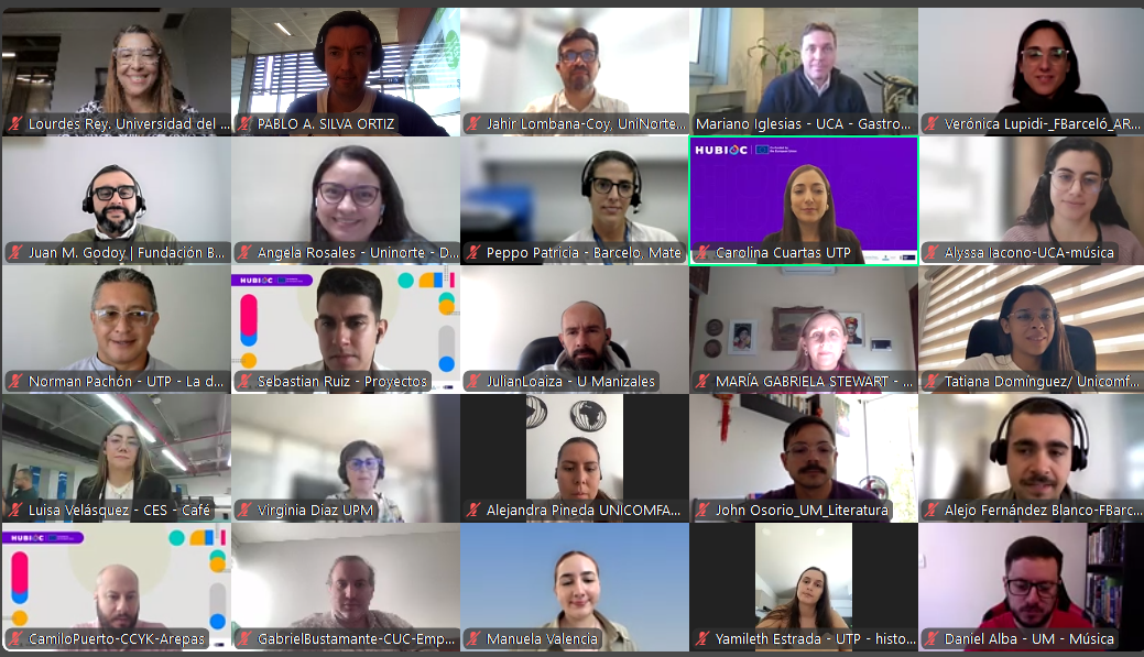 Reunión del curso Prácticas Pedagógicas Innovadoras para la Internacionalización del Currículo