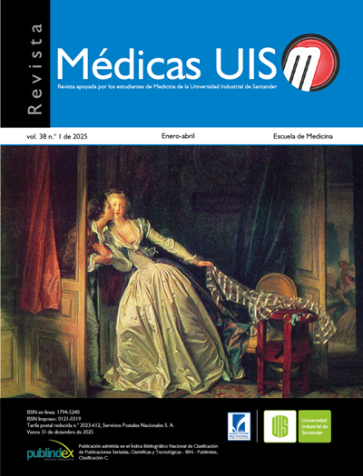 Portada revista Médicas UIS