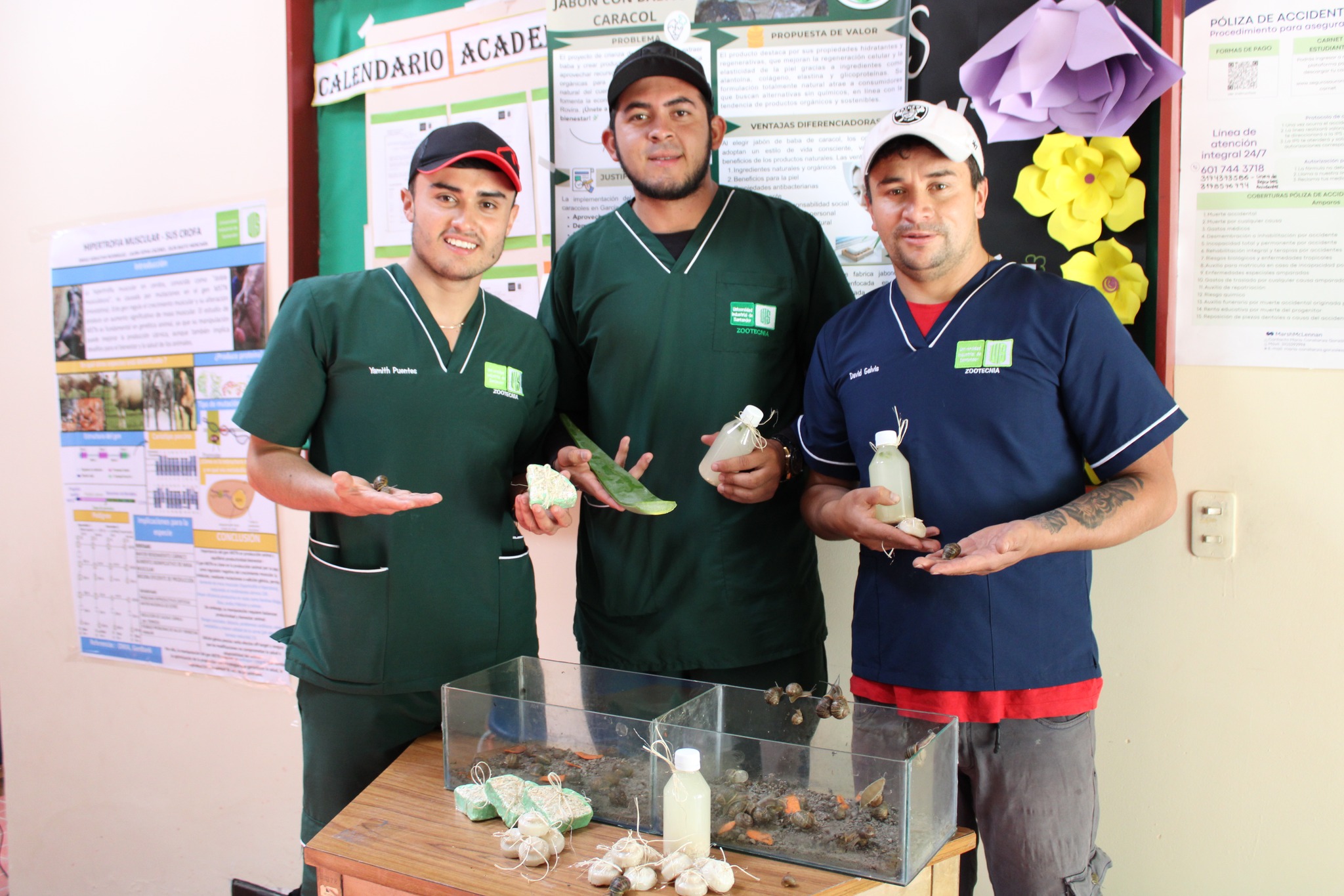 Estudiantes emprendedores zootecnia