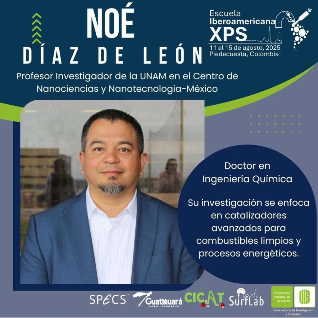 Invitado internacional Escuela de Espectroscopía XPS UIS
