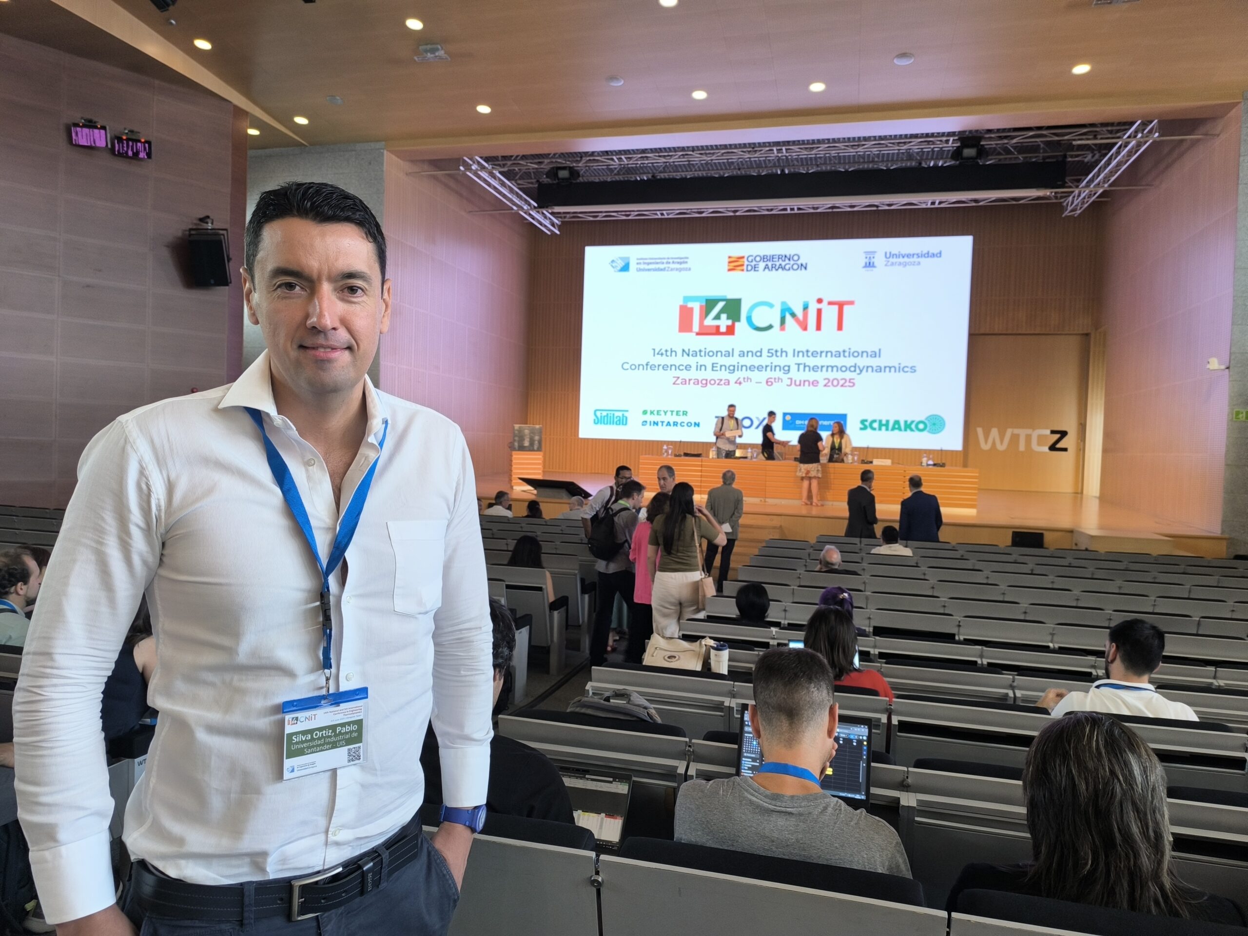 Profesor UIS Pablo Silva en el CNIT 2025.