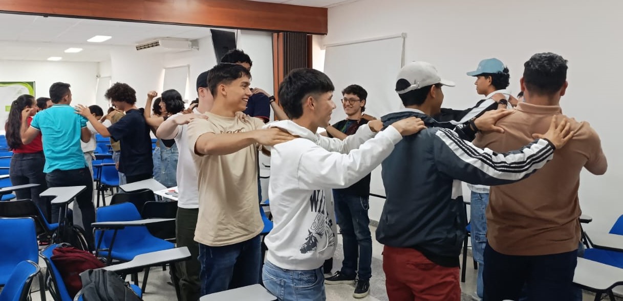 Los estudiantes participaron de actividades lúdicas