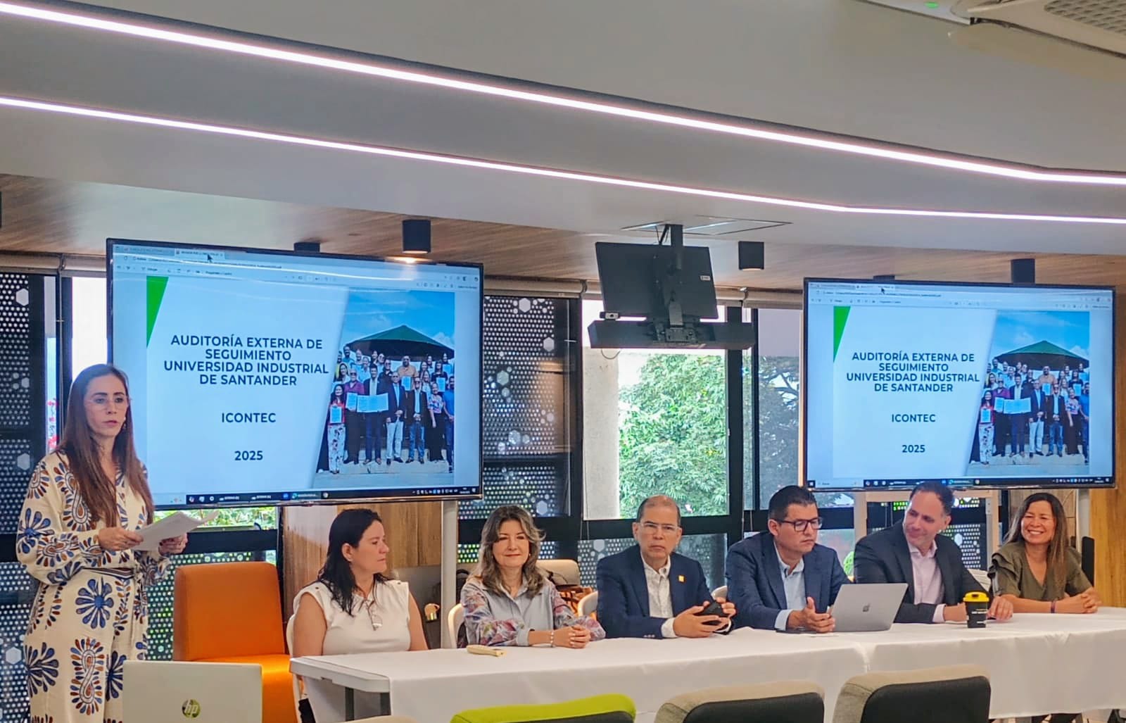 Inicio de auditoria externa Icontec en la UIS 2025-2