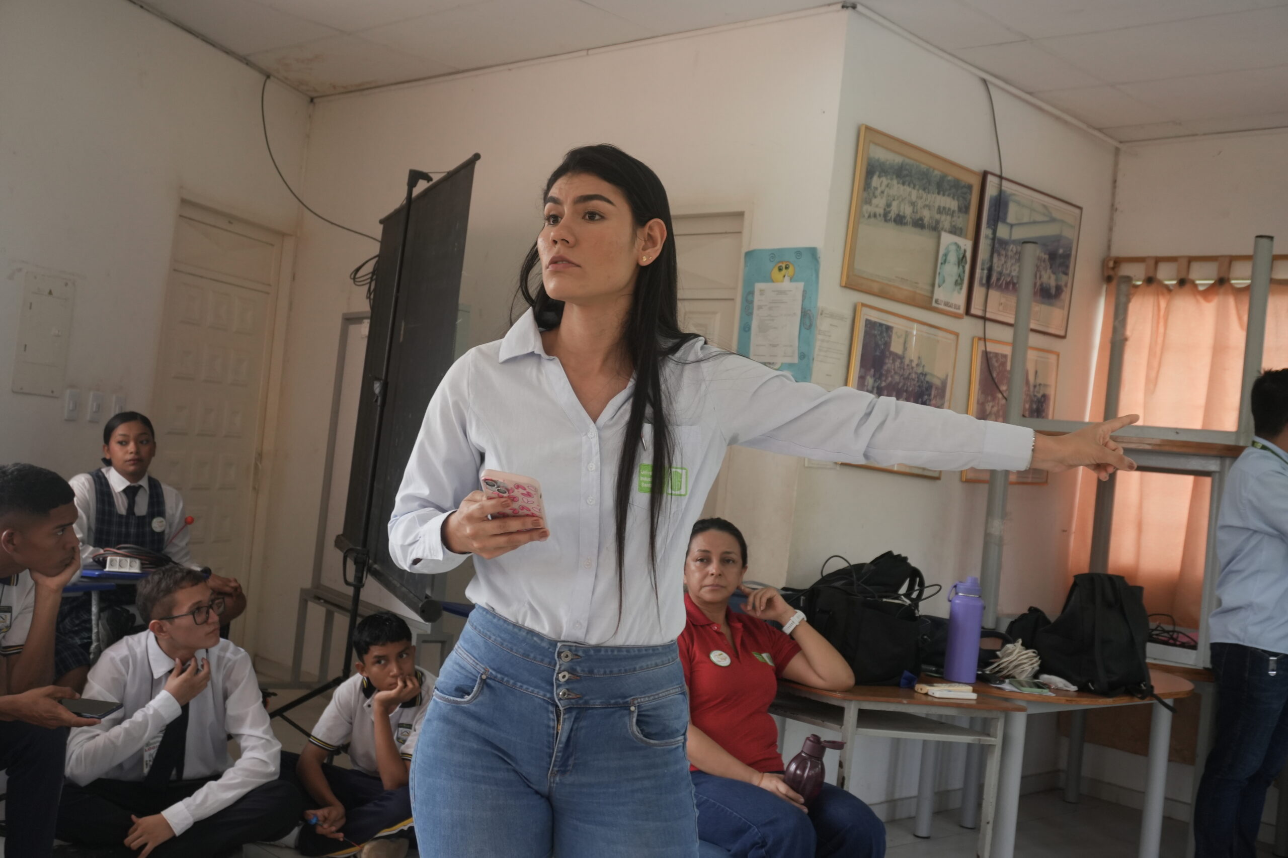 Natalia Yara, Coordinadora de la Biblioteca Pública Alejandro Galvis Galvis