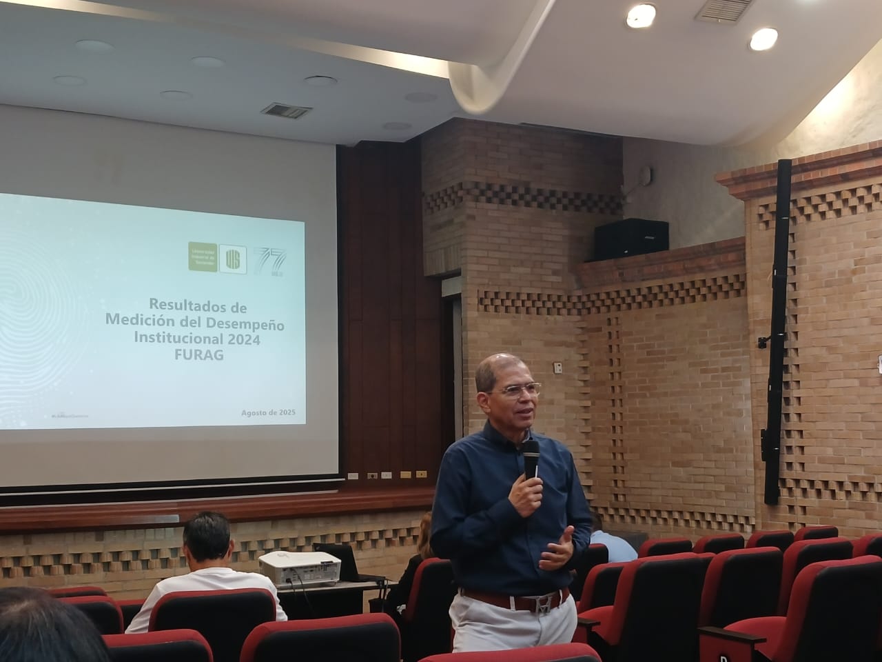 Gerardo Latorre Bedoya, vicerrector Administrativo UIS