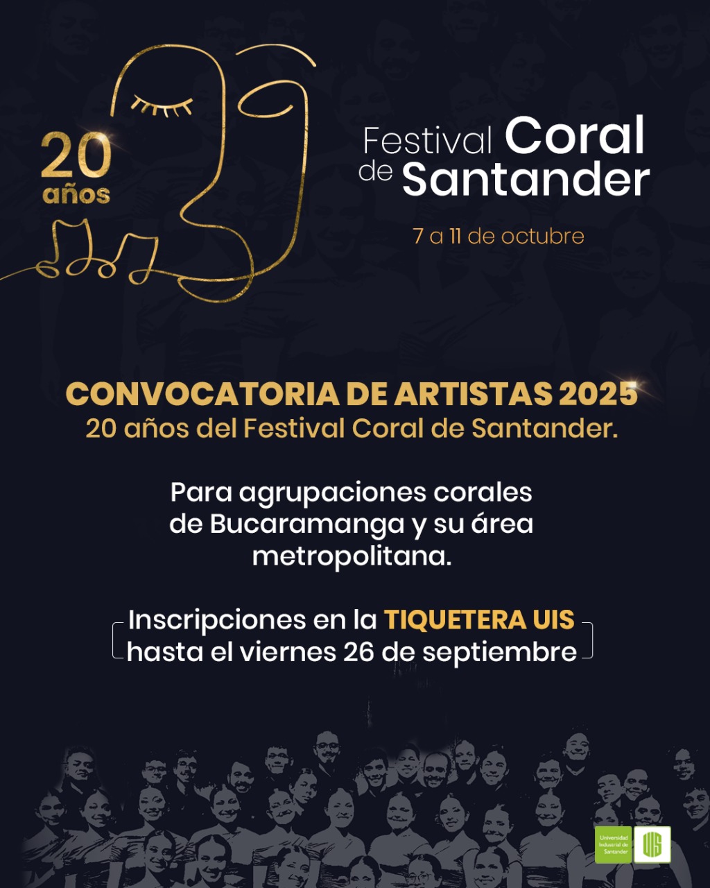Flayer Festival Coral de Santander