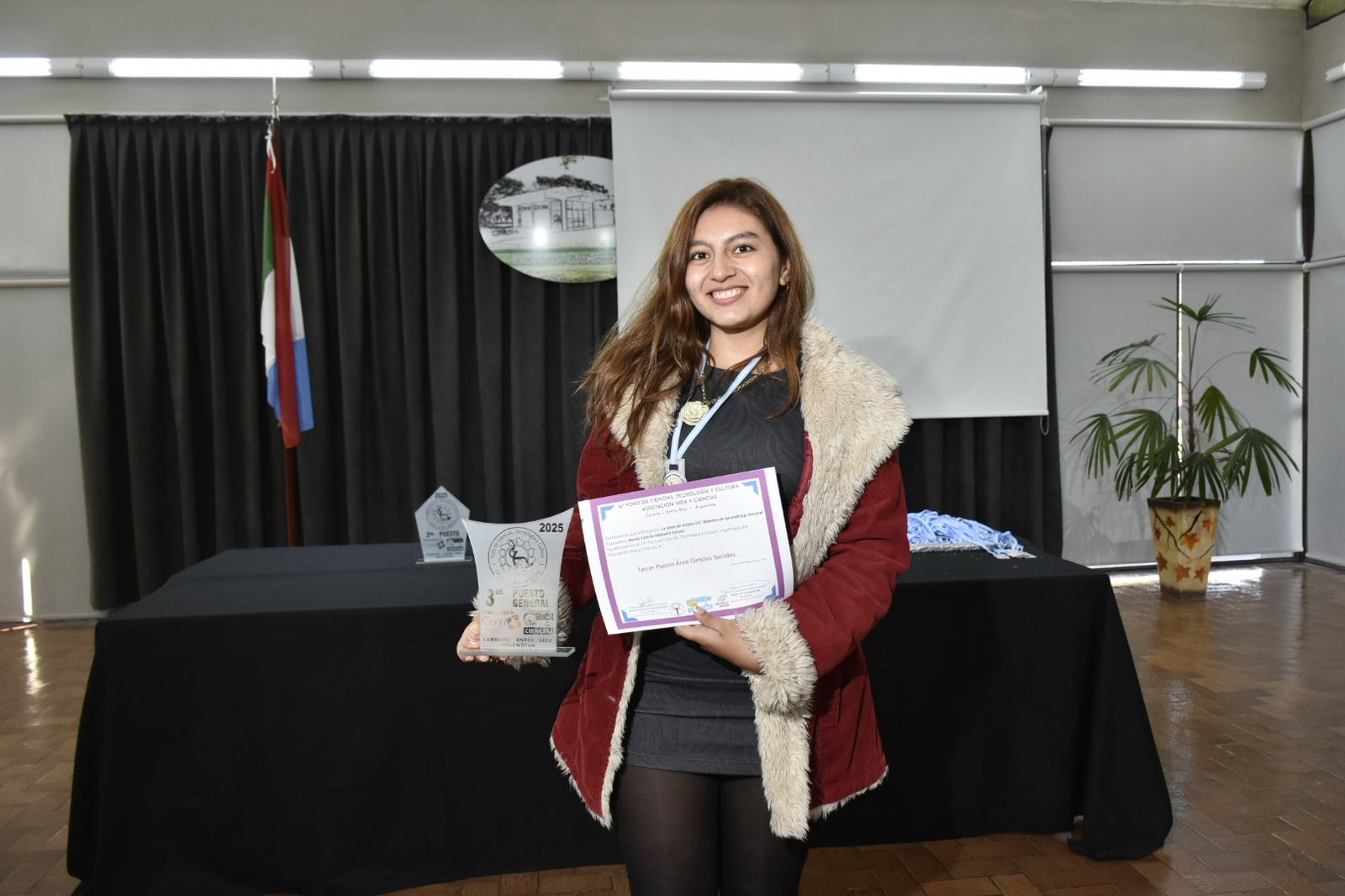 Estudiante de Música UIS, María Camila Velandia