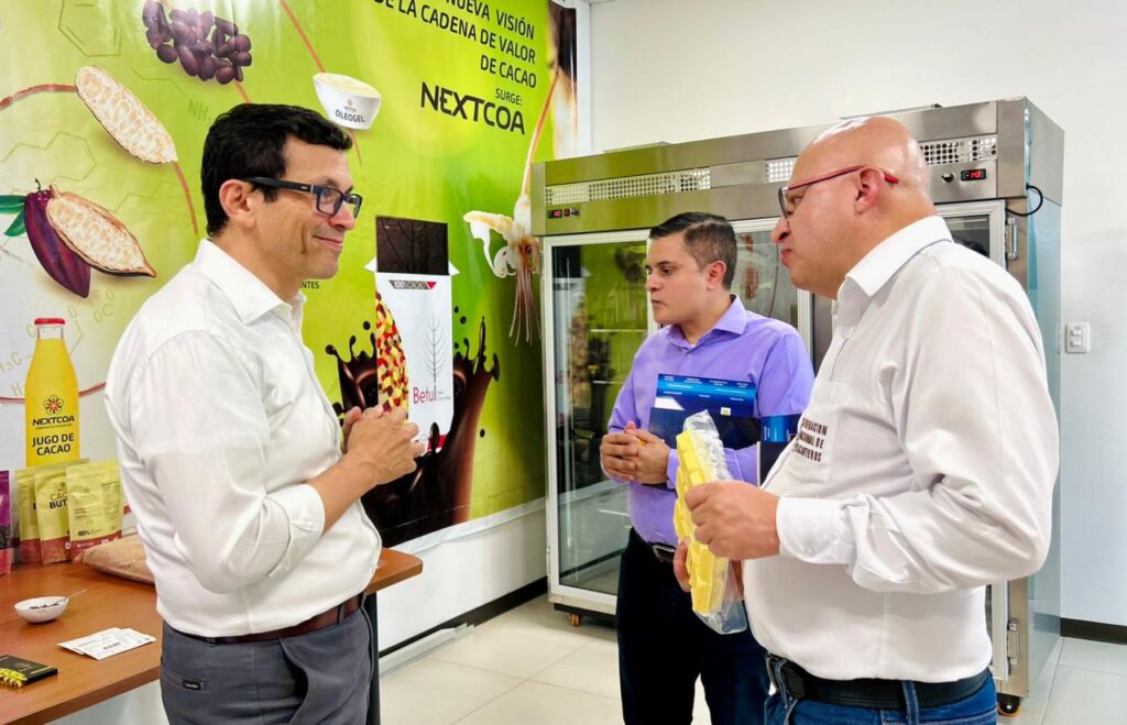 planta piloto de chocolatería del Parque Tecnológico Guatiguará