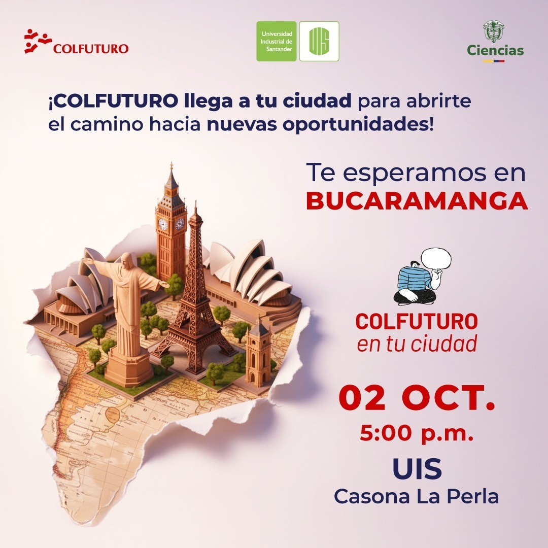 Pieza gráfica evento Colfuturo