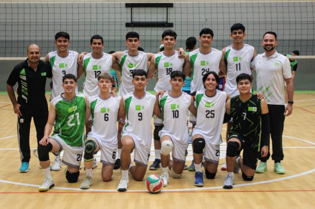Equipo masculino de voleibol UIS.