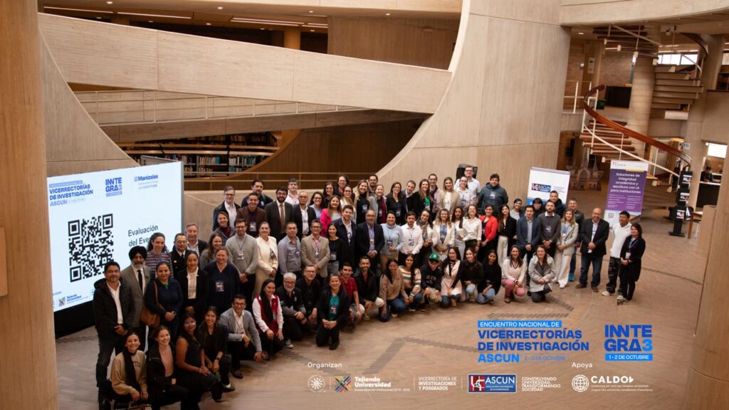 Fotografía de Encuentro Nacional de Vicerrectorías de Investigación 2025
