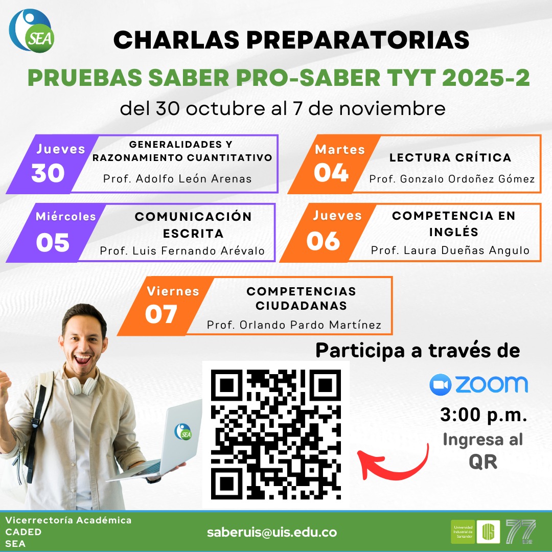 Charlas Saber Pro y TyT