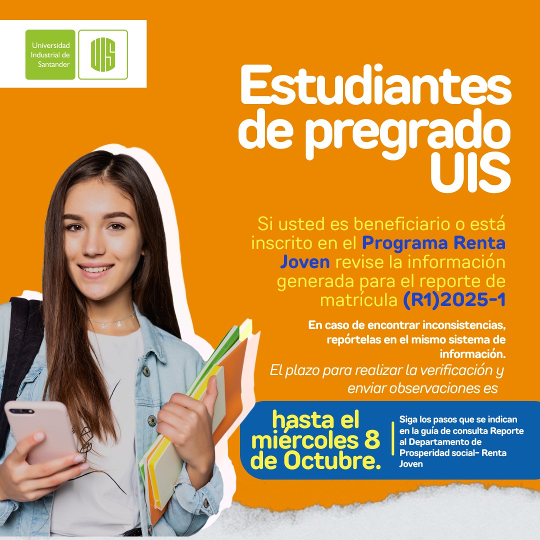 Pieza gráfica con información para revisar la información generada.