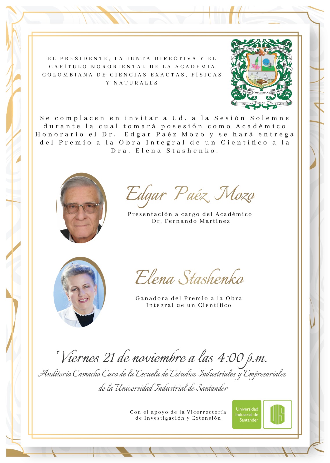 Evento Academia Ciencias