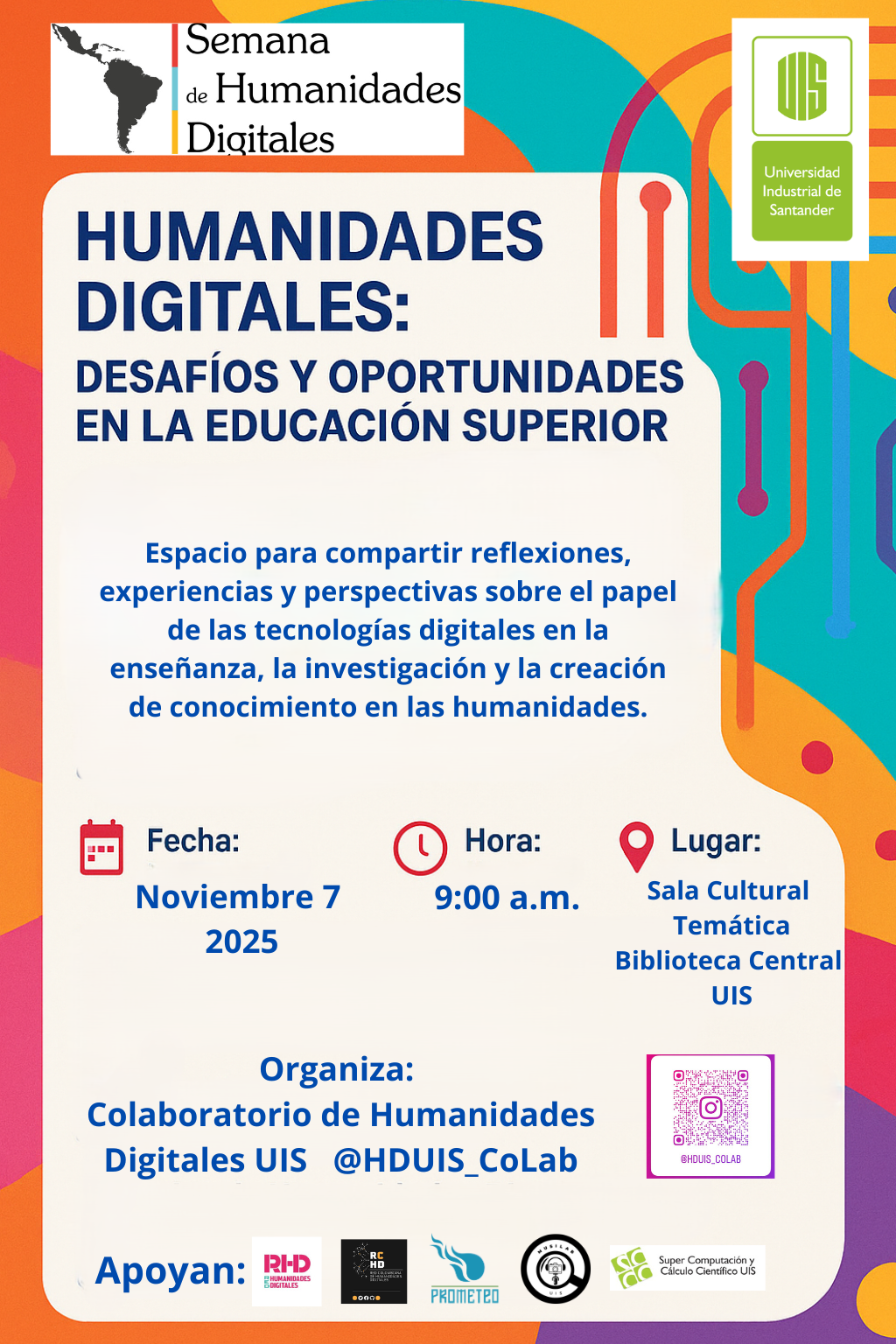 Flayer Semana Humanidades DIgitales