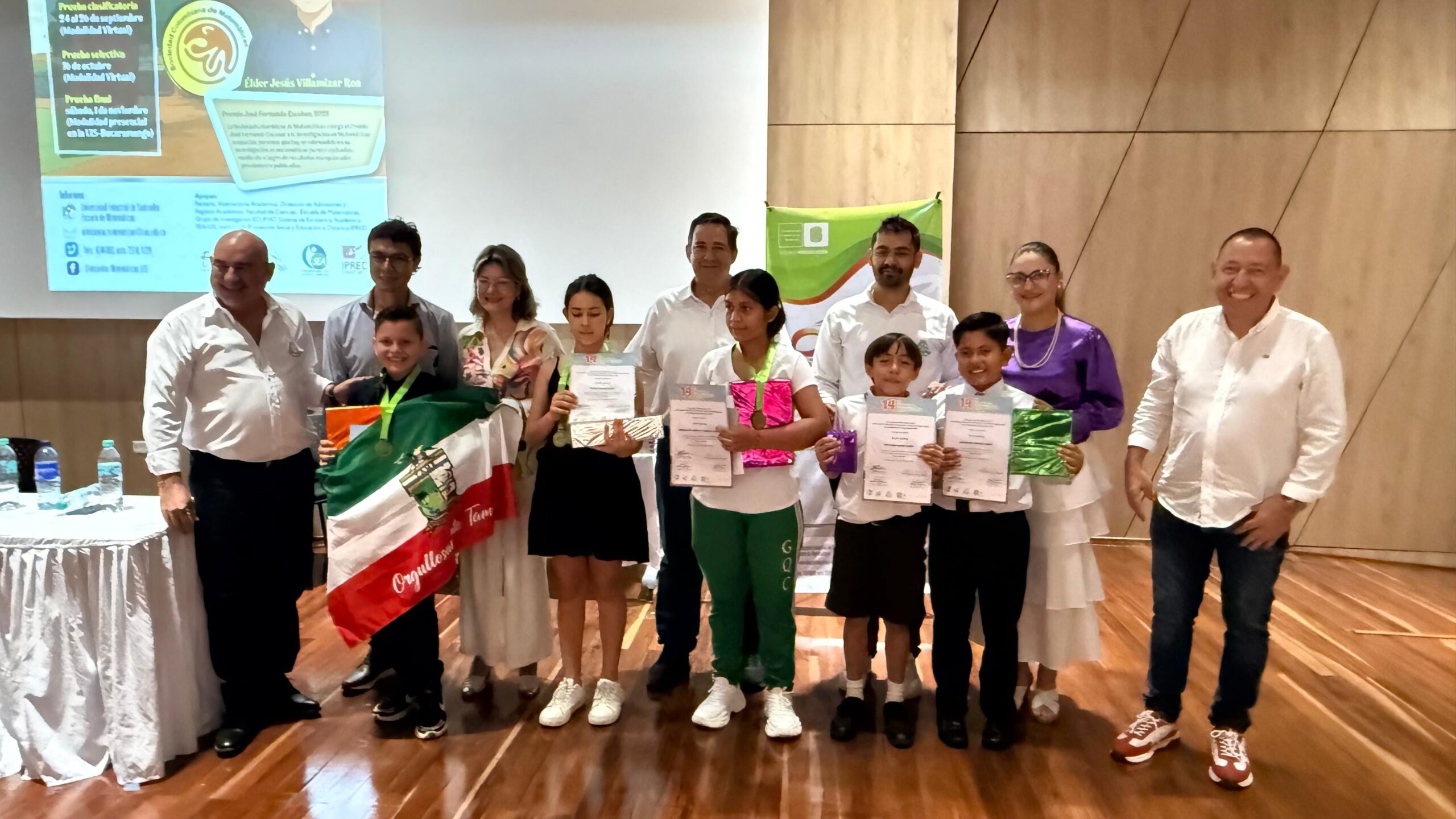 Finalistas de las Olimpiadas Matemáticas UIS Primaria