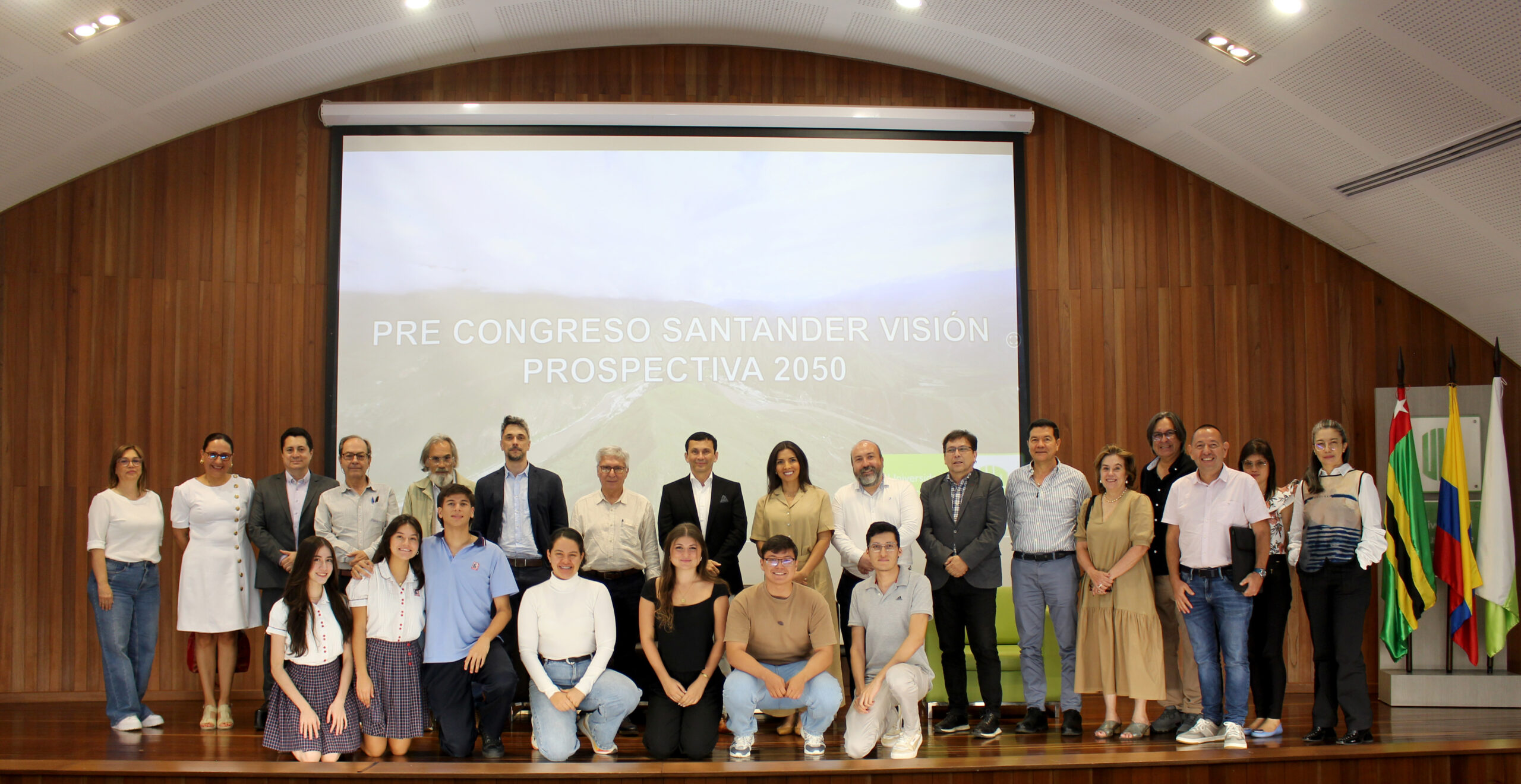 Grupo de asistentes al Pre Congreso de Prospectiva Territorial