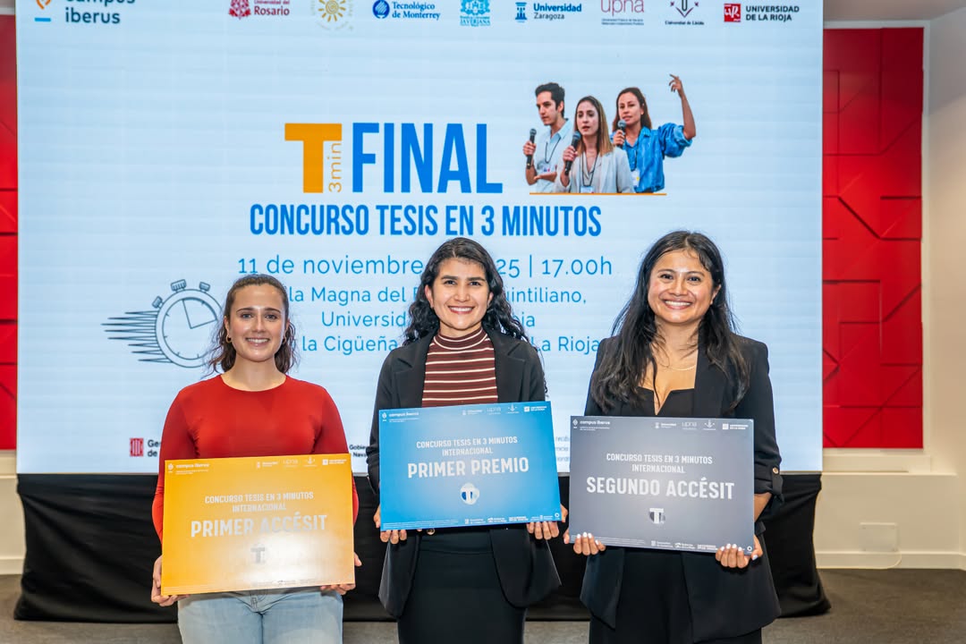 Ganadoras concurso Tesis en 3 Minutos