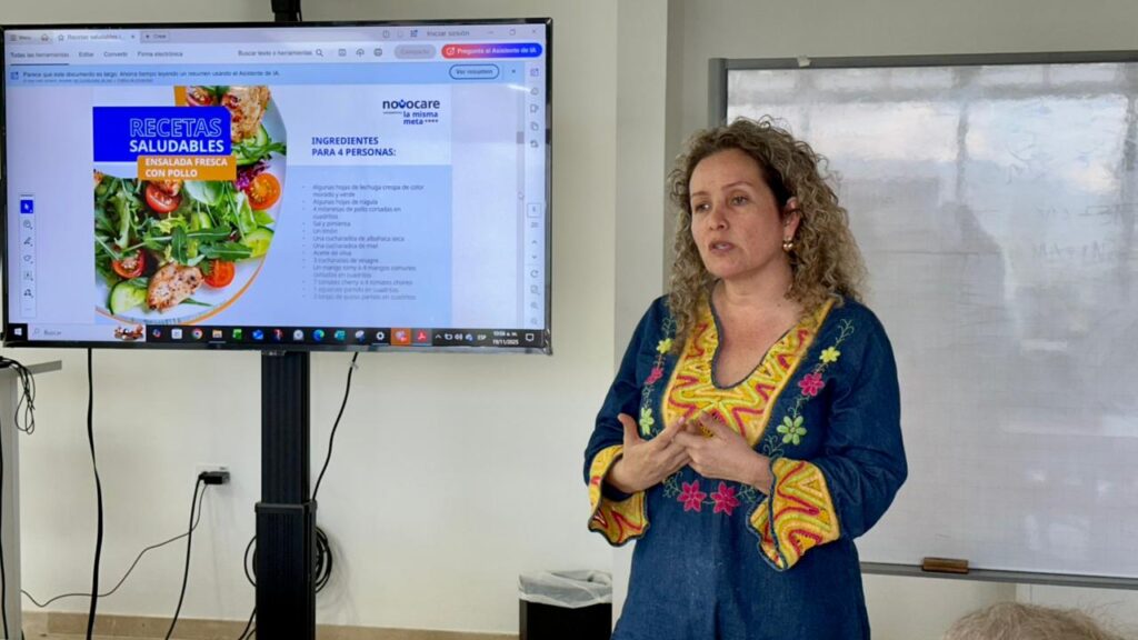 Conferencista en el Taller sobre manejo integral de la diabetes
