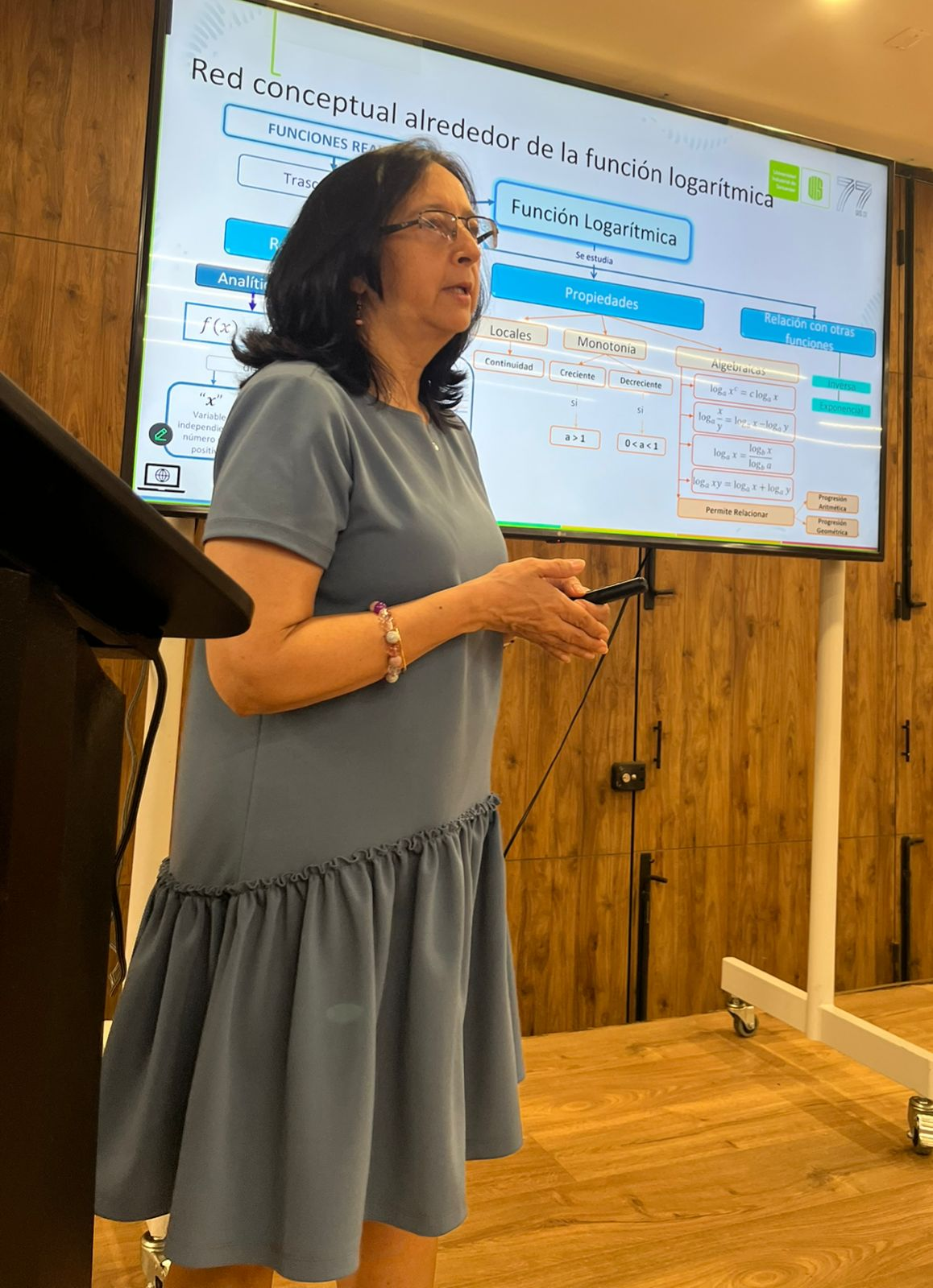 Jeannette Vargas del Grupo de investigación BIOMA