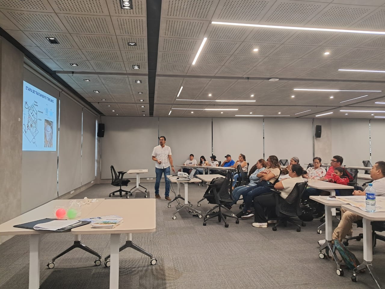 Taller sobre tratamiento de aguas residuales en la cuenca del río Lebrija