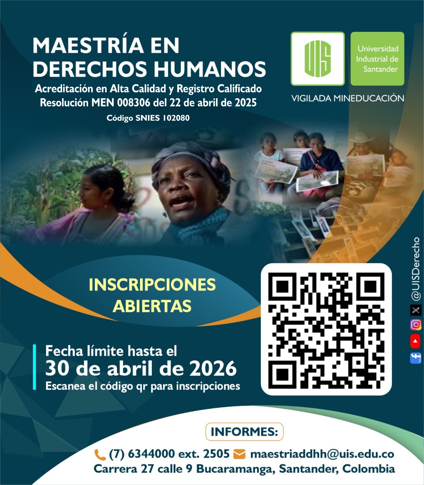 maestría en DD HH