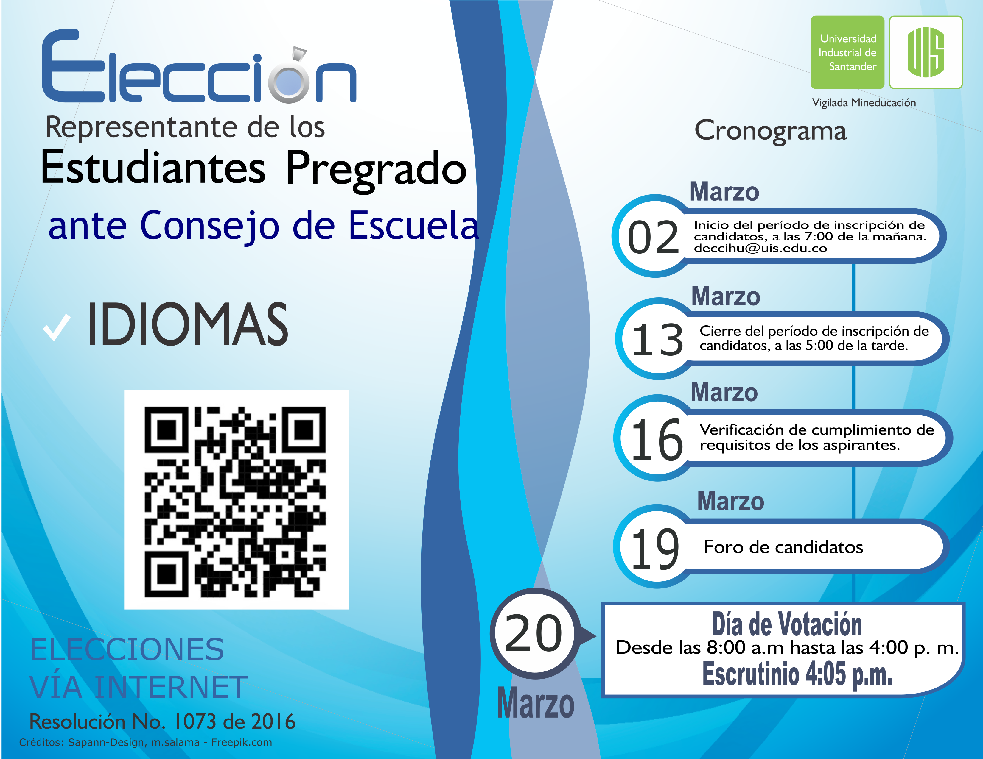 Escuela de Idiomas elecciones