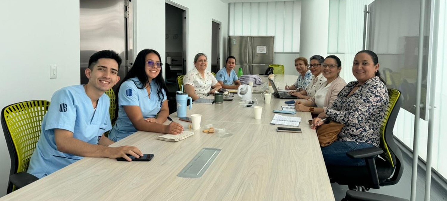 Fotografía de grupo de trabajo