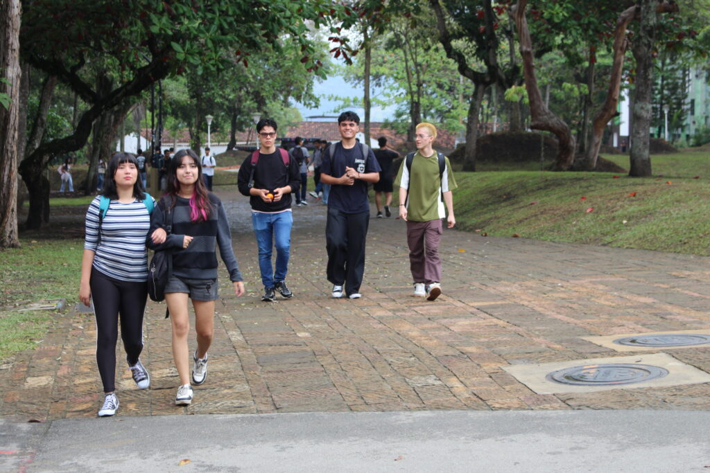 Panorama del Campus Central en el inicio de clases.