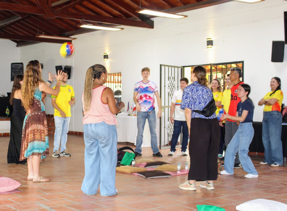 Actividad de bienvenida a estudiantes de movilidad entrante.