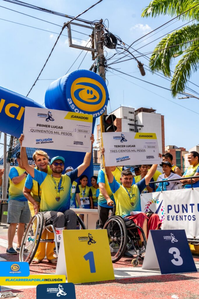 Jonathan Sebastián Delgado Barrera ganó en la competencia de Asopormen