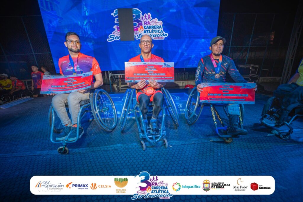 Jonathan Sebastián Delgado Barrera ganó en la competencia atlética de la Ciudad Bonita