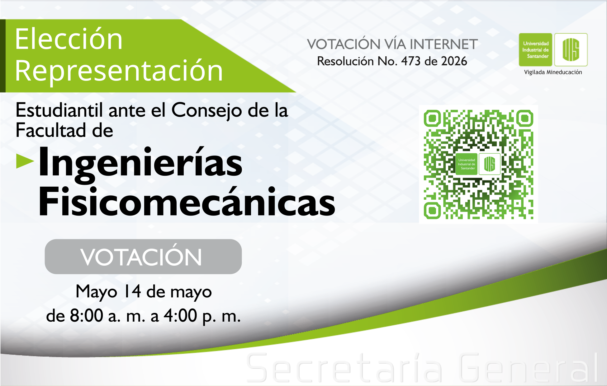 Afiche proceso elección