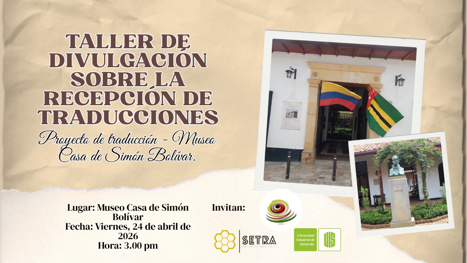 Taller Casa de Bolívar