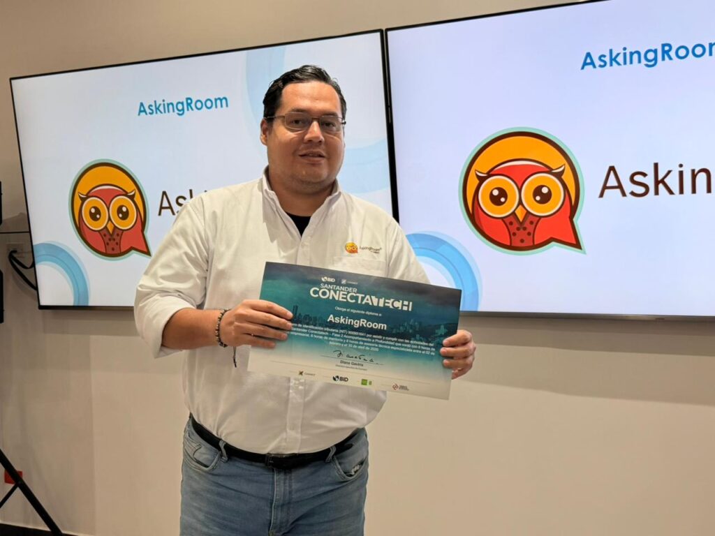 Empresario beneficiado por CONECTATECH 