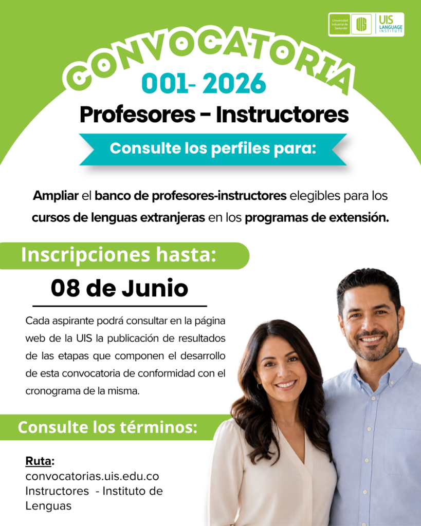 Convocatoria 001-2026