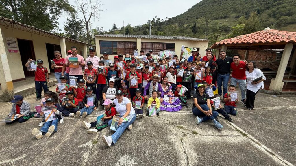 En colegio de Molagavita Santander