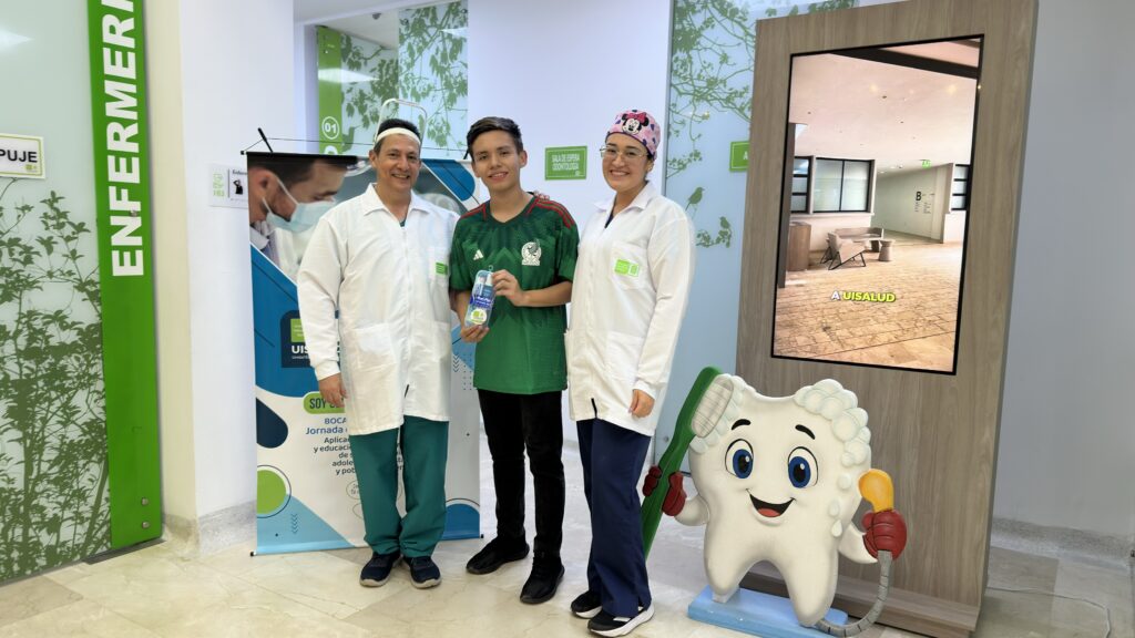 Pacientes UISALUD jornada de salud oral