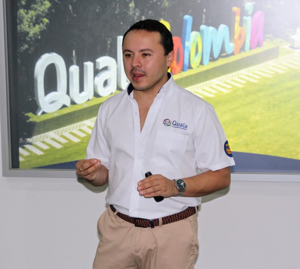 Carlos García Vasco, jefe de selección de Quala Colombia.
